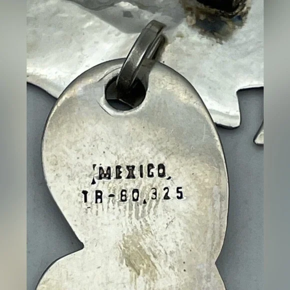 Vintage Taxco Clown 925 Silver Brooch Articulated legs - Picture 4 of 8